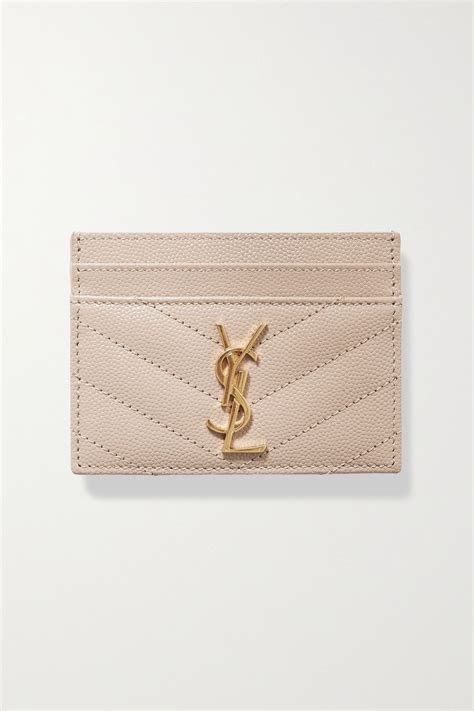 ysl name card|SAINT LAURENT Monogramme quilted textured.